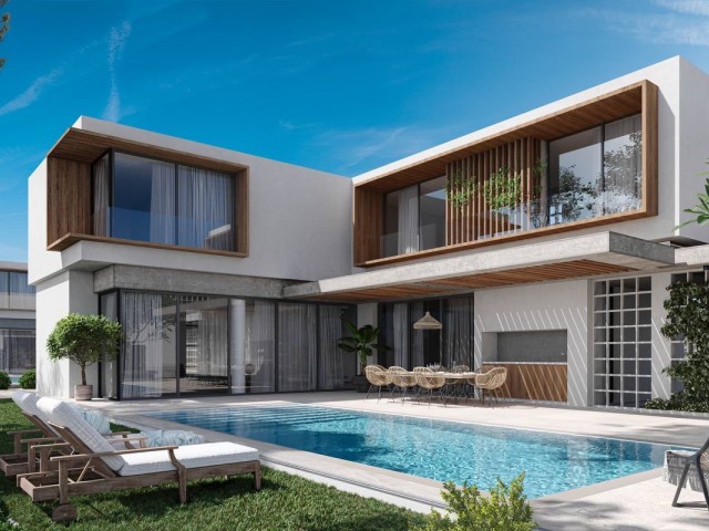 Kyrenia bellapais 4 + 1 ultra Luxus villa mit freistehendem Pool ** 