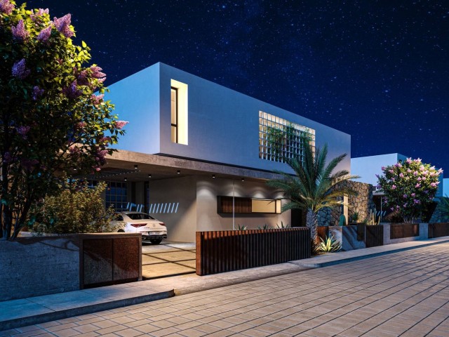 Kyrenia bellapais 4 + 1 ultra Luxus villa mit freistehendem Pool ** 