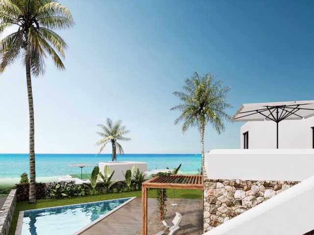 4+1 Duplex Villa direkt am Meer mit freistehendem Pool in Kyrenia ** 
