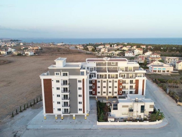 Luxury furnished 2 bedroom flat with sea view in iskele long beach