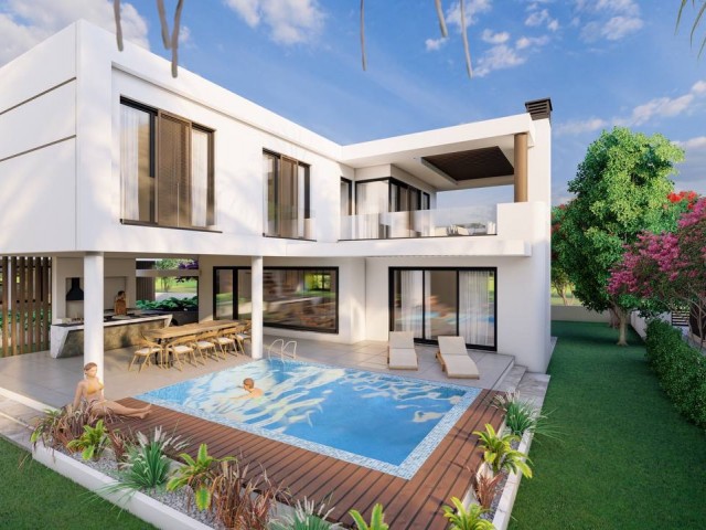 Luxury 3 bedroom detached villa with private pool in Famagusta 