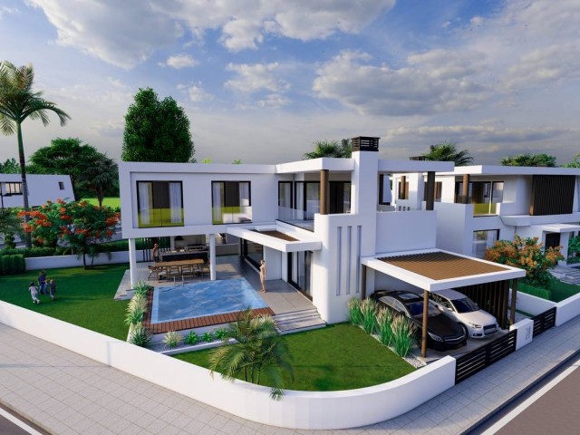 Luxuriöse, freistehende Villa mit 3 Schlafzimmern und privatem Pool in Famagusta