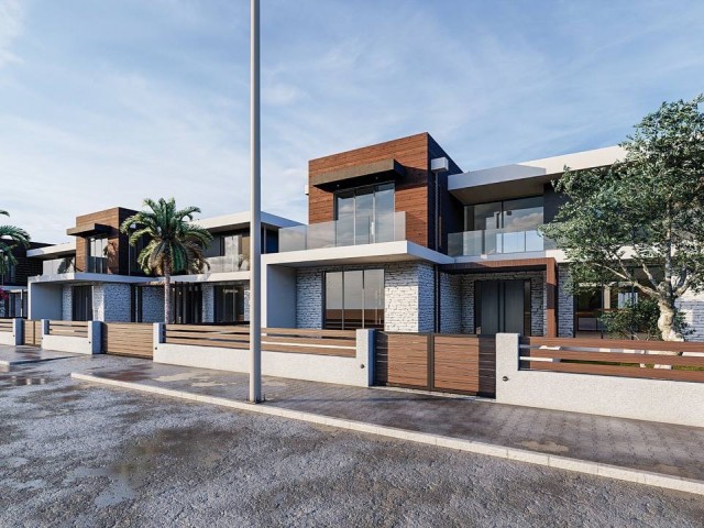 Gazimagusa yeni boğazıçi’de ultra lüks 4+1 özel havuzlu müstakil dubleks villa 