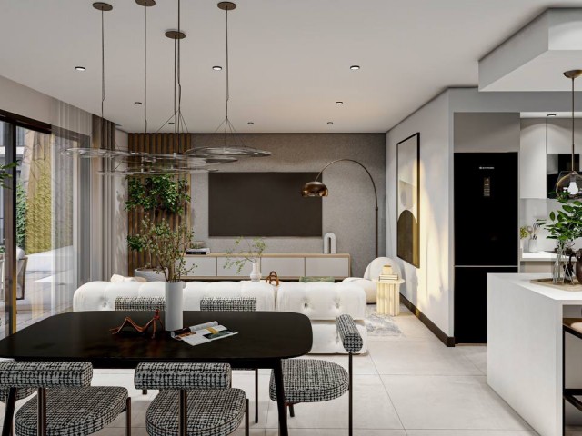 Luxury 2 bedroom large garden apartments in Famagusta 