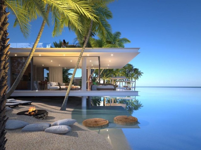 Hawaii projesinden mükemmel 3+1 havuzlu süper müstakil villa 
