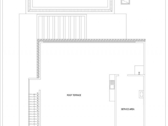 Bungalow mit 3 Schlafzimmern, Pool und Meerblick