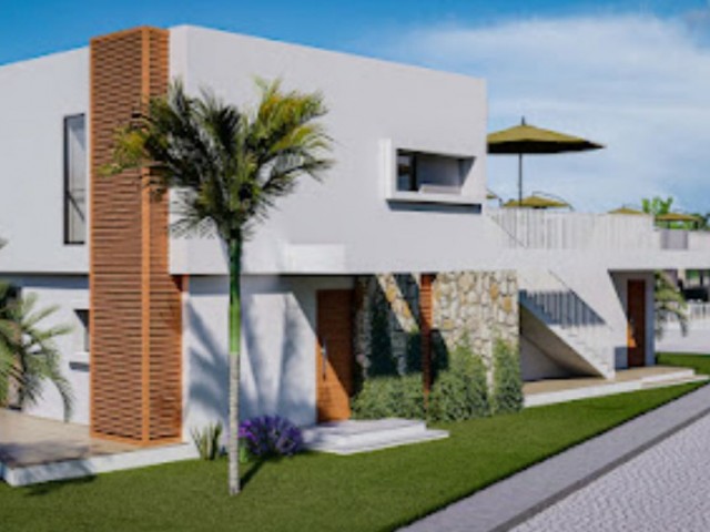 Y. Twin Villa Zum Verkauf In Der Projektphase In Erenköy ** 