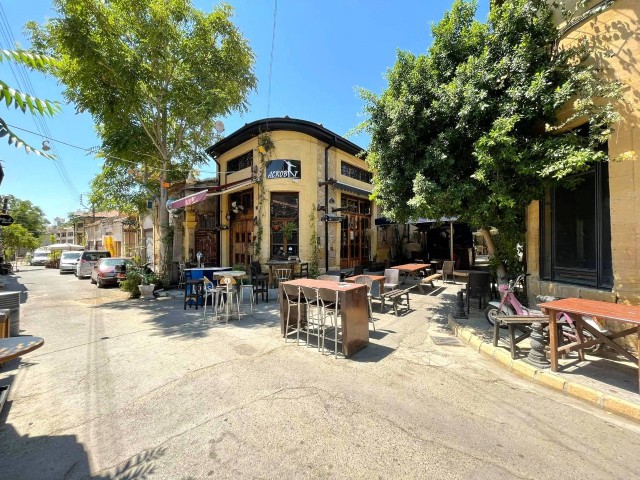 Right next to Bandabulya and Bedesten in Nicosia Walled City, a SHOP FOR RENT suitable for being a Bar and Cafe!