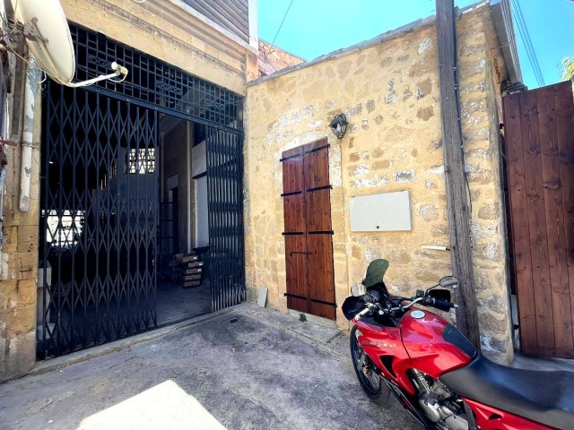 Right next to Bandabulya and Bedesten in Nicosia Walled City, a SHOP FOR RENT suitable for being a Bar and Cafe!