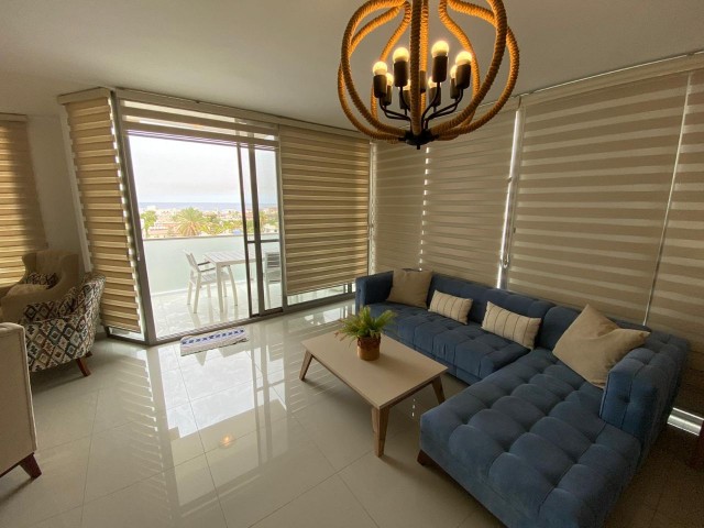 SEA VIEW DUPLEX IN THE CENTER OF KYRENIA FULLY FURNISHED 3+1 PENTHOUSE ** 