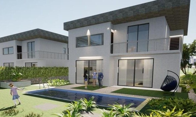 Zu verkaufen 4+1 Villa mit Pool zu verkaufen in Nicosia Alaykoy