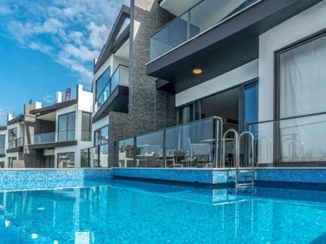 4 + 1 Apartment with Private Pool for Sale in Kyrenia Bellapais ** 