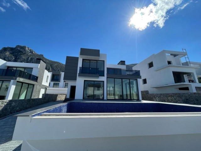 4 + 1 Villa with Private Pool for Rent in Kyrenia Karmi ** 