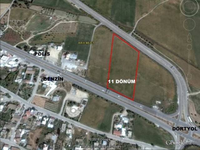 11 ACRES OF LAND FOR SALE ON THE MAIN ROAD IN DÖRTYOLDA ** 