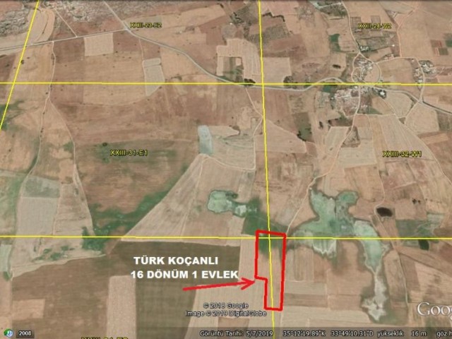 16 هکتار از 1 میدان ساخت ترکیه ایولک برای فروش در منطقه سواران ** 