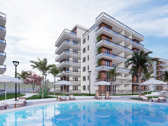 1+1 apartment for sale in iskele long beach 