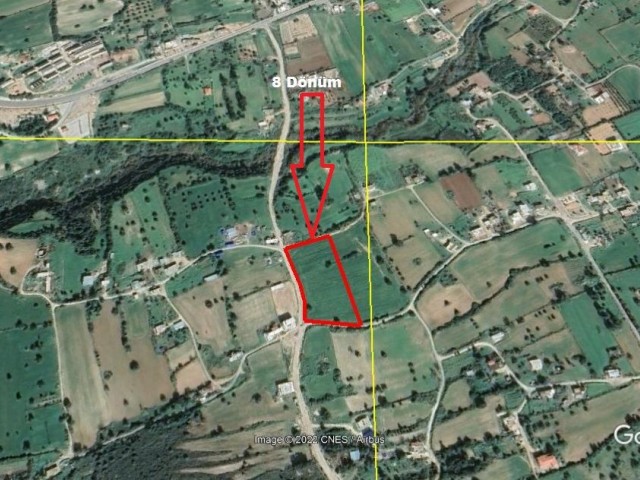 8 ACRES OF LAND SUITABLE FOR CONSTRUCTION OF AN OPEN SITE IN THE KARPAZ REGION ** 