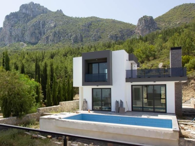 Brand New Luxury 3 Bedroom Villas With Private Pool Set In The Amazing Foothills of St Hillarion Castle In The Tranquil Karmi Valley 