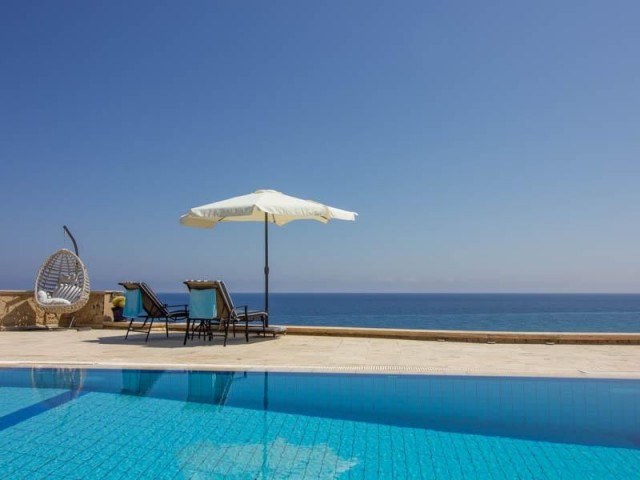 Beautifully Presented 4 Bedroom Villa Llogara A Stunning Front Line, Zero To The Sea Position Llogar