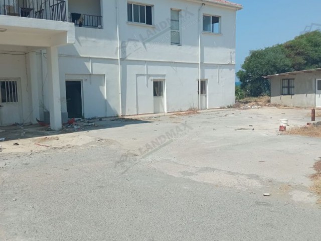 LEFKE GEMIKON IS A COMMERCIAL BUILDING FOR SALE IN 2000 m2 WITH ITS OWN SEAPORT AND WALKING PATH, SUITABLE FOR BUILDING A 71-ROOM DORMITORY OR HOTEL READY FOR SALE AT THE PROJECT S