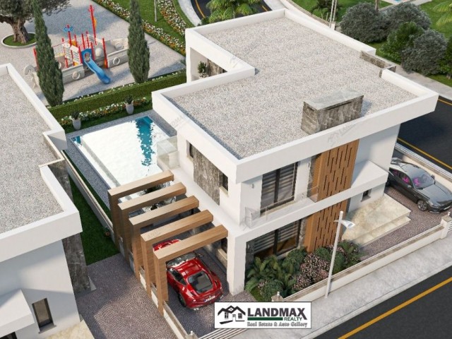 Luxury detached villas 3+1 240 m2 for Sale with private swimming pool