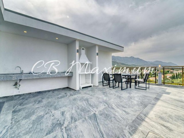 4+1 RESIDENCE DUBLEX PENTHOUSE FOR RENT IN THE CENTER OF KYRENIA ** 