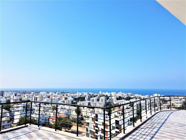 3+1 PENTHOUSE APARTMENTS FOR SALE WITH SEA AND MOUNTAIN VIEWS IN THE CENTER OF KYRENIA IN THE TRNC ** 