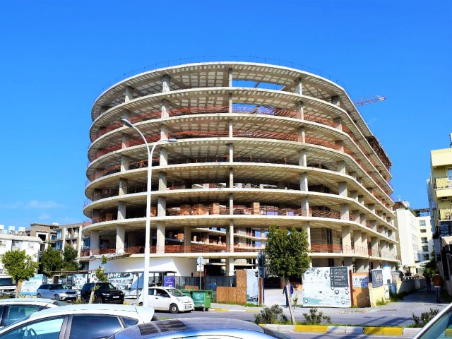 Kıbrıs Girne Merkezde AVM Residence Projesinde Satılık Stüdyo Daireler POA