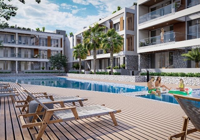 2+1 Apartments for Sale On the Site in Alsancak, Kyrenia, Cyprus ** 
