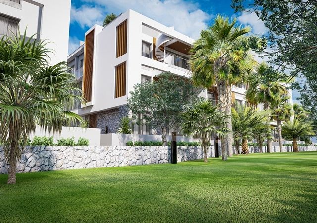 Продажа квартиры 2 + 1 в комплексе в Кирении Алсанджак, Кипр ** 