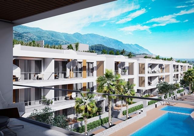 2+1 Apartments for Sale On the Site in Alsancak, Kyrenia, Cyprus ** 