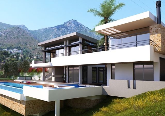 Türkische Kochanli Design Villa zum Verkauf in Zypern Kyrenia Bellpais ** 