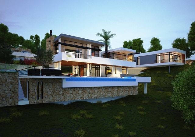 Kıbrıs Girne Bellpais' de Satılık Türk Koçanlı Tasarım Villa