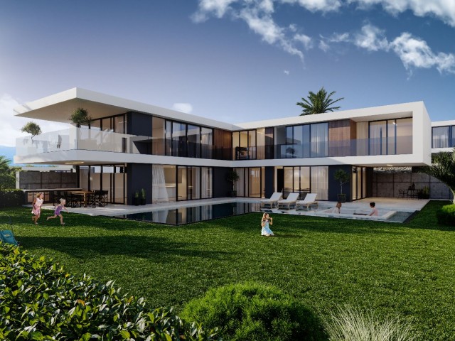 Cyprus Kyrenia Çatalköy Beachfront Ultra Luxury 5 + 1 Villas for Sale ** 