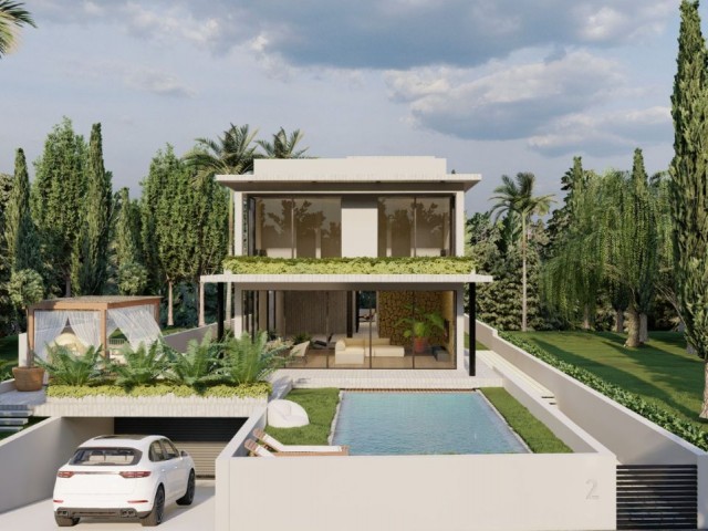 6+1 Ultra Luxury Villas for Sale on the Ring Road in the Center of Kyrenia, Northern Cyprus