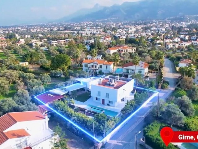 Türkische Made 5+1 Luxus-Villa in Ozankoy Region von Kyrenia