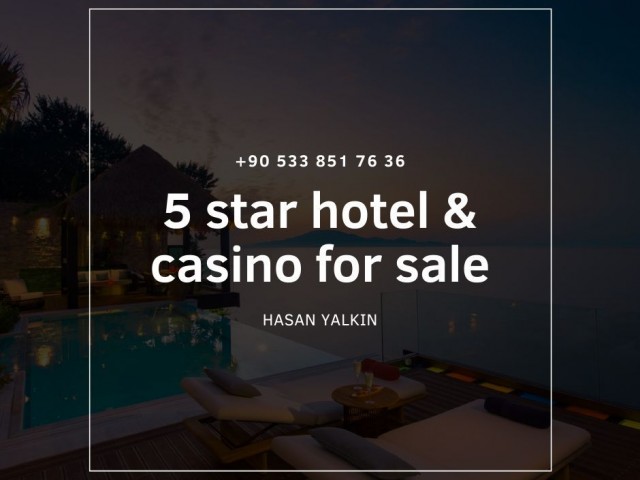 5 Sterne Casino Hotel zum Verkauf ** 
