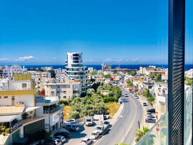 SUPER LUX 3+1 MOUNTAIN AND SEA VIEW APARTMENT FOR SALE IN THE CENTER OF KYRENIA ** 