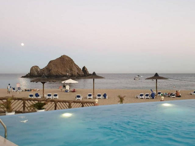 A HOTEL FOR SALE WITH A MAGNIFICENT SANDY BEACH IN KYRENIA ** 