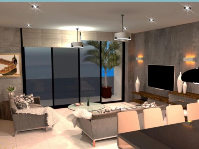 Luxury 2+1 apartments for sale in Kyrenia Center