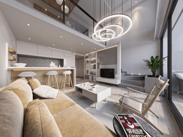 Luxury ,New Project in Karşıyaka ! Studio penthouse