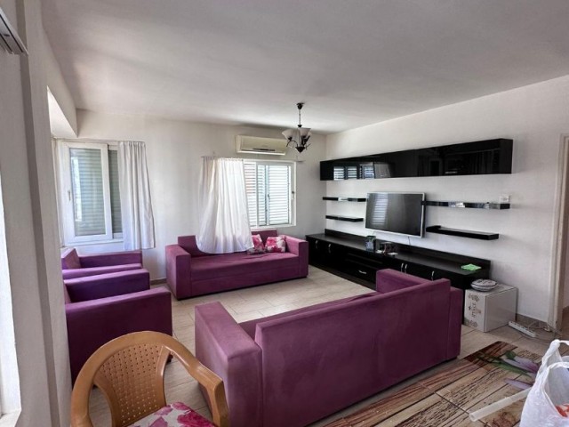 3+1 furnished apartment for rent in center Kyrenia