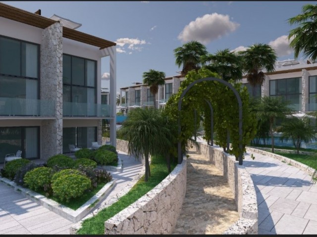 Girne,Esentepe'de Satılık 2+1 loft penthouse