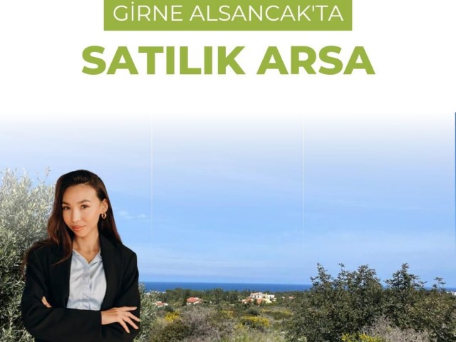 1.5 donums of land for sale in Alsancak