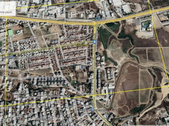 1720 m2 Turkish Title Land Suitable for Commercial (HOSPITAL - DORMITORY - SHOP + HOUSING) Construct