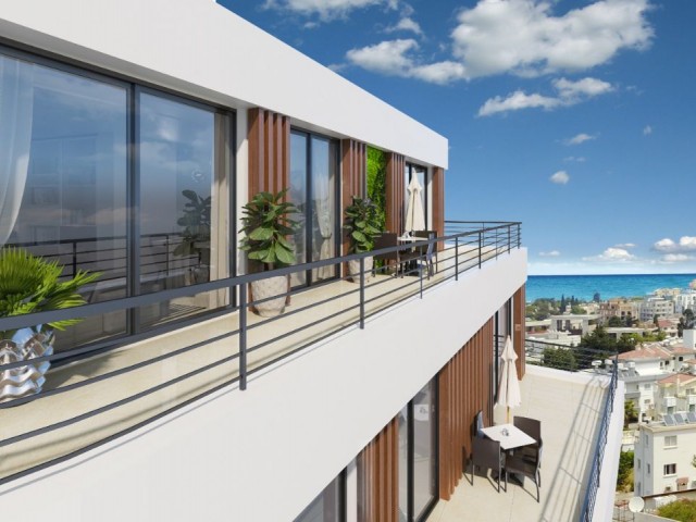 Residence Apartments 2 + 1 in a Luxury Complex in the Center of Kyrenia ** 