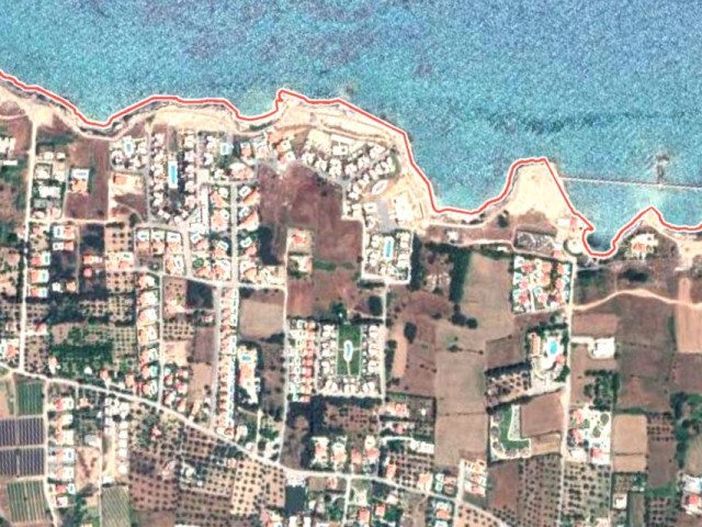 Lapta Deniz Tarafında Yüksek İmarlı Öngörüşlü Satılık Eşdeğer Arazi