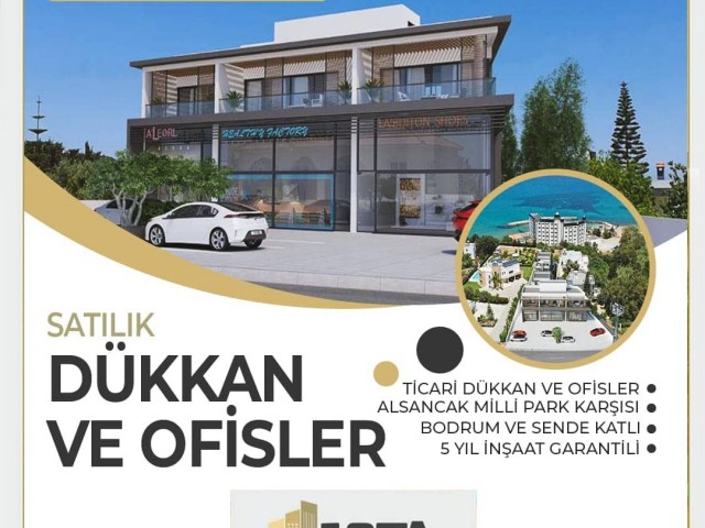 Girne Hasan Uzun Petrol karşısı satılık Dükkanlar
