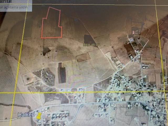 THERE IS A FIELD ROAD FOR SALE IN FAMAGUSTA MUTLUYAKA ** 