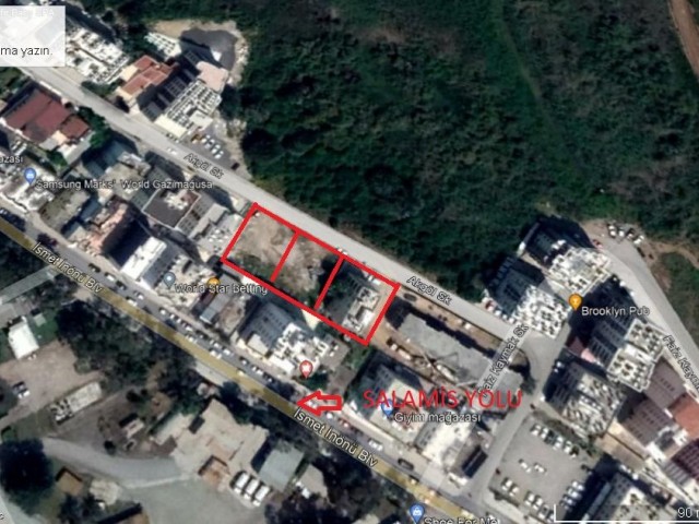 LAND FOR SALE IN SALAMIS AVENUE, MAGUSA, 3 PIECES 250,000 STG SOLD SEPARATELY OR IN BULK ** 